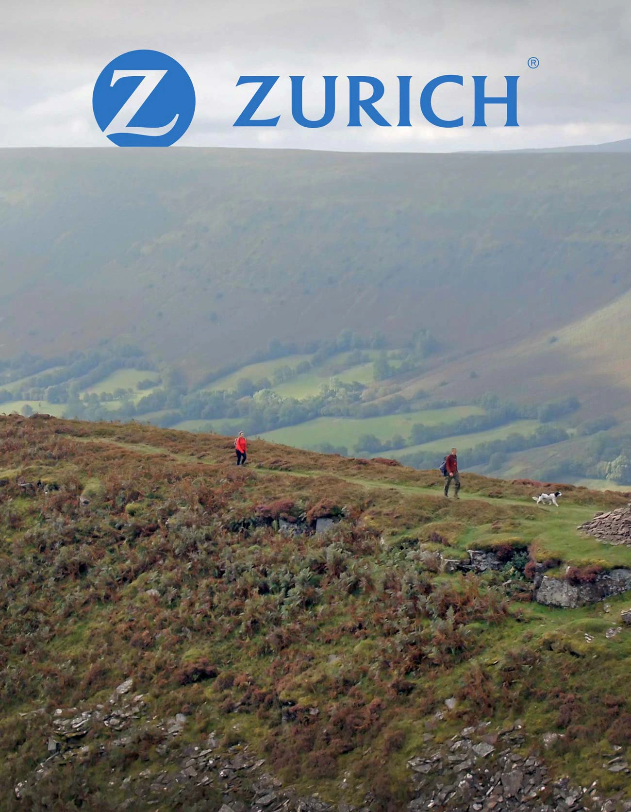 advert shot from a drone for an insurer