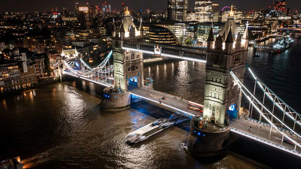 Drone operations in London