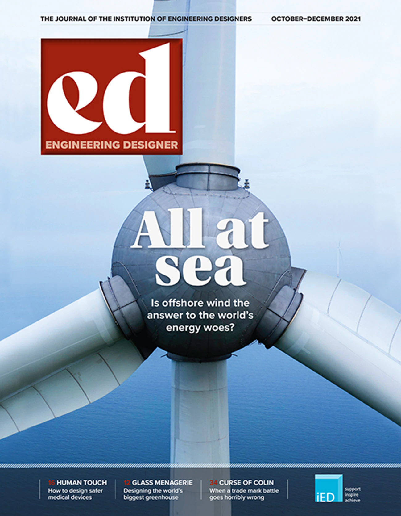 magazine front cover drone publication
