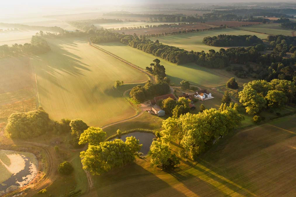Drone photography for properties and estates